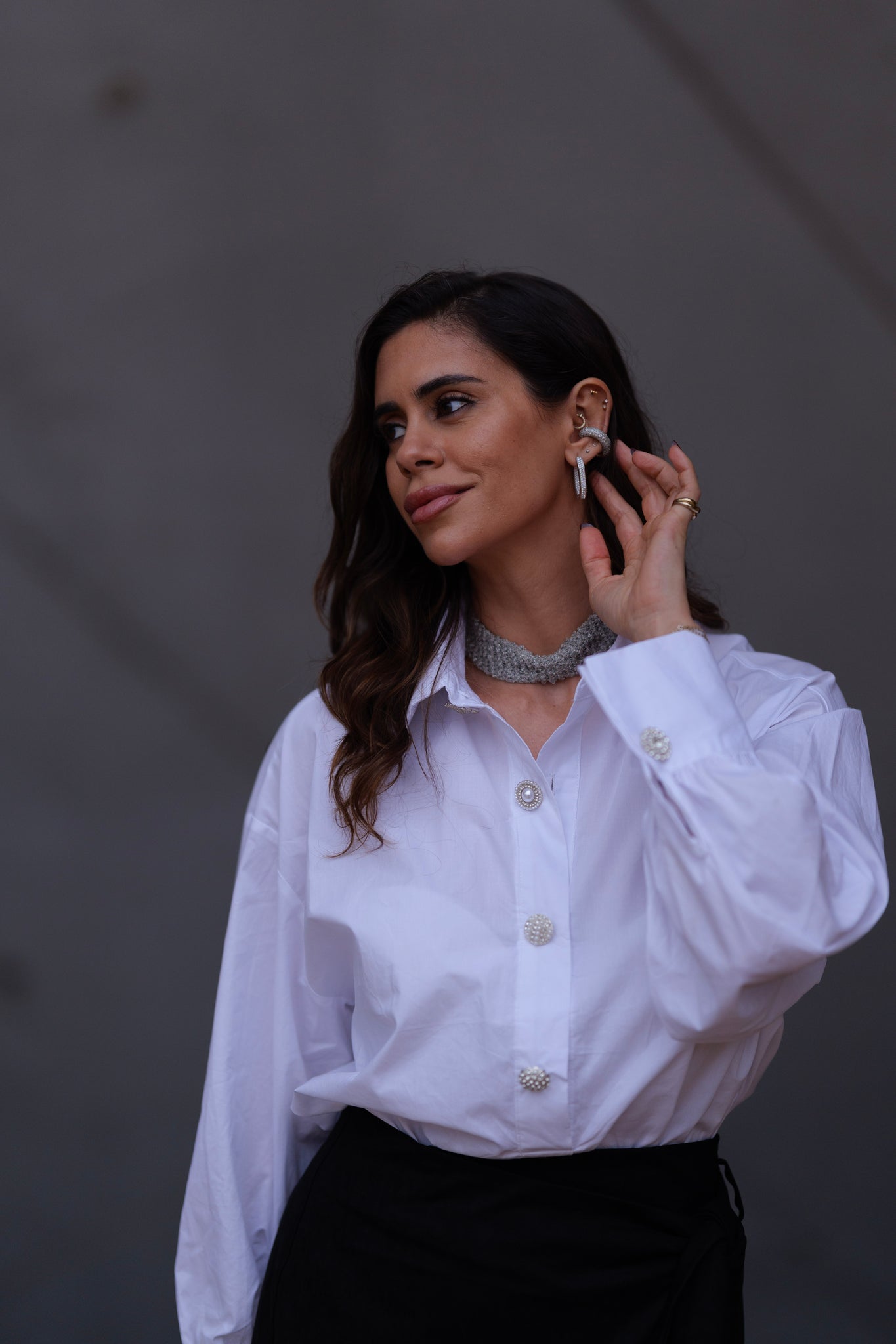 Blusa Botões Joia