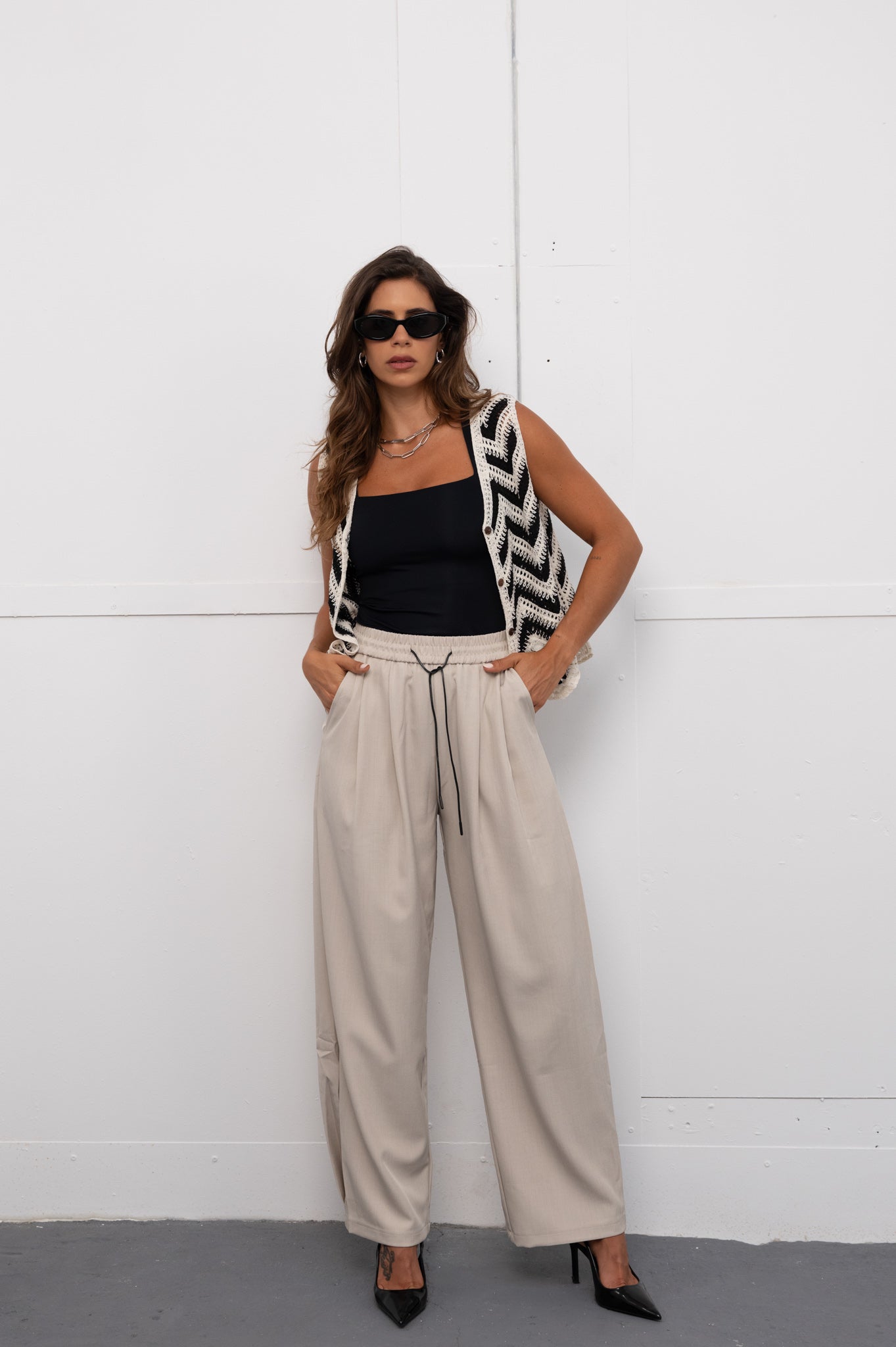 Calça Beje
